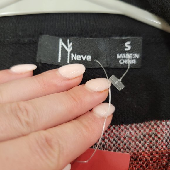 Neve JULIA 1/4 ZIP SWEATER - Fair Isle Merina Wool Blend- Size S - Ski Sweater - Picture 3 of 9